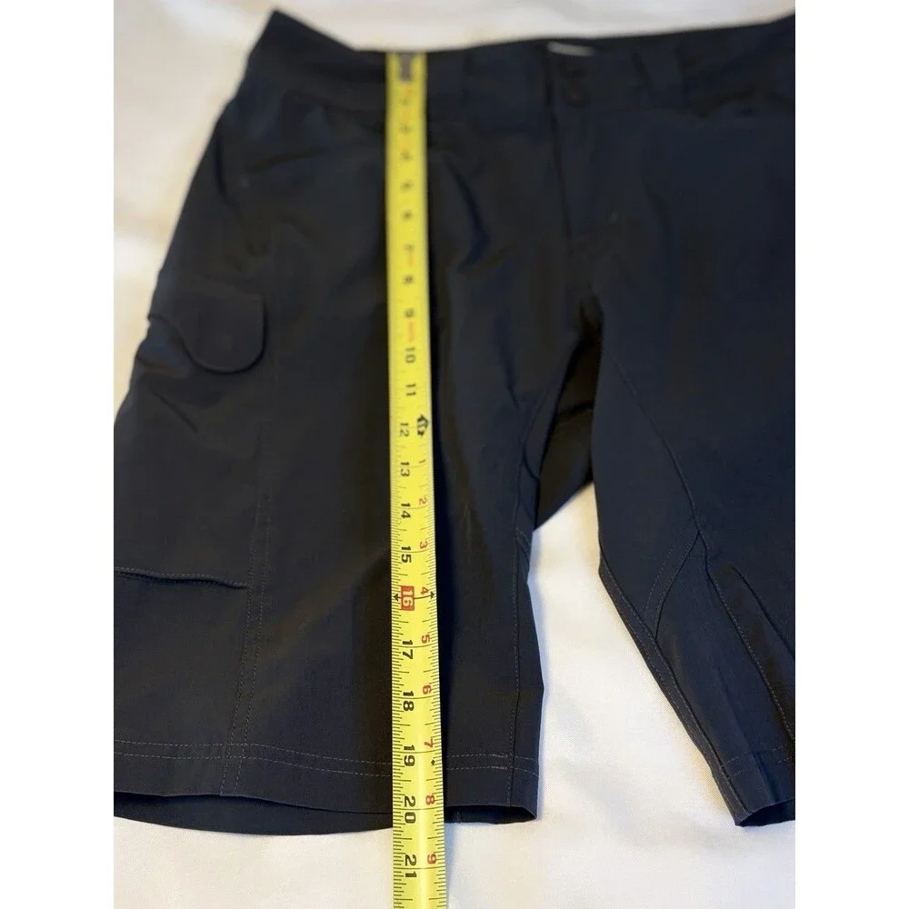 TERRY Metro Relaxed Gray Bicycle Shorts Women Large 11.5